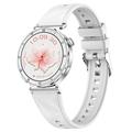 i222 Damen-Smartwatch mit 1.19" AMOLED-Display - Silber / Weiß