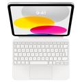 iPad 2022/2025 Apple Magic Keyboard MQDP3DK/A - Dänisches Layout - Weiß