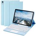 iPad Air 11 2026/2025/2024/iPad Air 2022/2020 Bluetooth-Tastaturhülle - Baby Blau