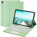 iPad Air 11 2026/2025/2024/iPad Air 2022/2020 Bluetooth-Tastaturhülle - Grün