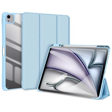 iPad Air 13 2024/2025 Dux Ducis Toby Tri-Fold Smart Folio Hülle - Baby Blau