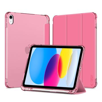 iPad 2022/2025 Tech-Protect SmartCase Pen Hybrid Tri-Fold Folio Hülle - Kristallmagenta
