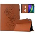 iPad Mini (2026) Butterfly Smart Folio Hülle mit Kartenfächern - Braun