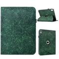 iPad Mini (2026) Mandala 360 Rotary Folio-Hülle - Grün