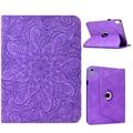 iPad Mini (2026) Mandala 360 Rotary Folio-Hülle - Lila