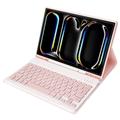 iPad Pro 11 2024/2025 Bluetooth Tastaturhülle - Rosa