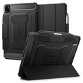iPad Pro 11 2024/2025 Spigen Rugged Armor Pro Folio Hülle - Schwarz