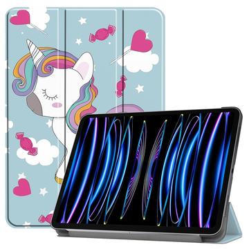 iPad Pro 11 2024/2025 Tri-Fold Serie Smart Folio Hülle - Einhorn