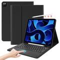 iPad Pro 12.9 2018/2020/2021/2022 Bluetooth Tastaturhülle - Schwarz