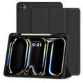 iPad Pro 13 2024/2025 Tech-Protect SmartCase Pen Dreifach faltbare Folio-Hülle - Schwarz