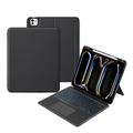 iPad Pro 13 2024/2025 Tech-Protect SmartCase Mag Pen Bluetooth Tastatur Hülle - Schwarz
