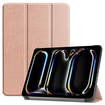 iPad Pro 13 2024/2025 Tri-Fold Serie Smart Folio Hülle - Roségold