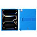 iPad Pro 13 (2025) Silikonhülle mit Kickstand - Blau