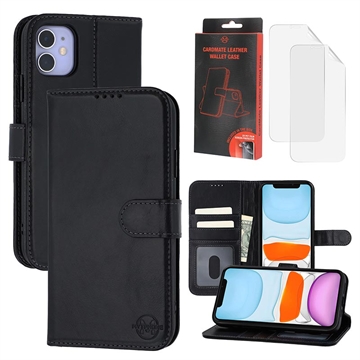 iPhone 11 MyTPhone CardMate Leder Wallet Hülle
