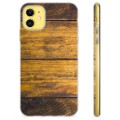 iPhone 11 TPU Hülle - Holz