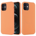 iPhone 12 Mini Liquid Silikonhülle - MagSafe-kompatibel - Orange