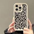iPhone 12 Pro TPU-Hülle mit Leopardenmuster - Weiß