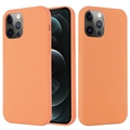 iPhone 12/12 Pro Liquid Silikonhülle - MagSafe-kompatibel - Orange