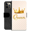 iPhone 12 Pro Max Premium Schutzhülle mit Geldbörse - Königin