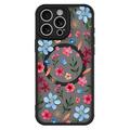 iPhone 12 Pro Elegante magnetische Schutzhülle - Bunte Blumen
