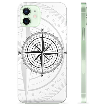 iPhone 12 TPU Hülle - Kompass