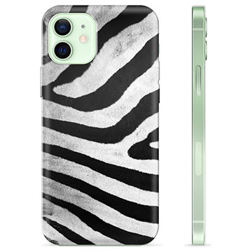iPhone 12 TPU Hülle - Zebra