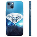 iPhone 13 TPU Hülle - Diamant