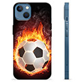 iPhone 13 TPU Hülle - Fußball Flamme