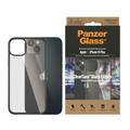 iPhone 14 Plus/15 Plus PanzerGlass ClearCase Antibakterielle Hülle - Schwarz / Durchsichtig