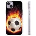 iPhone 14 Plus TPU Hülle - Fußball Flamme