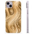 iPhone 14 Plus TPU Hülle - Goldener Sand