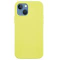 iPhone 15 Plus Liquid Silikonhülle - Gelb