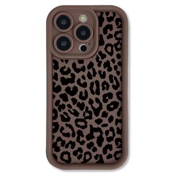 iPhone 15 Pro TPU-Hülle mit Leopardenmuster
