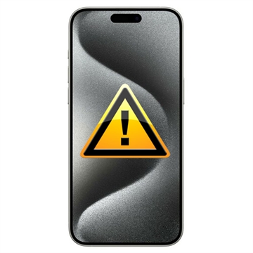 iPhone 15 Pro Max Ladebuchse Flex-Kabel Reparatur - Weiß