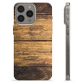 iPhone 15 Pro Max TPU Hülle - Holz