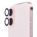 iPhone 16/16 Plus Hat Prince Kameraobjektiv Panzerglas - Purpur
