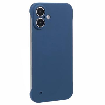 iPhone 16 Plus Rahmenlose Kunststoff Hülle - Blau
