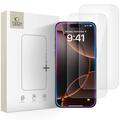 iPhone 16 Pro/17/17 Pro Tech-Protect Glas Fit+ Panzerglas - 2 Stk. - Durchsichtig