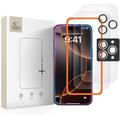 iPhone 16 Pro/17 Pro Tech-Protect Supreme Schutz-Set - Durchsichtig
