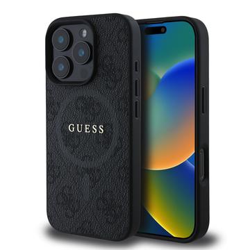 iPhone 16 Pro Guess 4G Farbigen Ring Hülle - MagSafe kompatibel