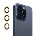 iPhone 16 Pro/16 Pro Max Hat Prince Kameraobjektiv Panzerglas - Gold
