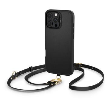 iPhone 16 Pro Max Spigen Cyrill Kajuk Classic Charm Mag Hülle mit Riemen - schwarz