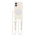 iPhone 16 Tech-Protect MagNecklace MagSafe Tasche - Latte