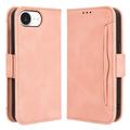 iPhone 16e/17e Kartenetui mit Geldbörse - Rosa