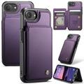 iPhone 16e/17e Caseme C22 Hülle RFID Kartenetui - Lila