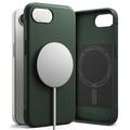 iPhone 16e/17e Ringke Liquid Silicone MagSafe Hülle - Dunkel Grün