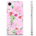 iPhone 16e TPU Hülle - Aquarell Blumen