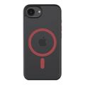 iPhone 16e Tactical MagForce Hyperstealth 2.0 MagSafe Hülle - Schwarz / Rot