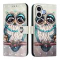 iPhone 17 Wonder Serie Wallet Hülle - Eule