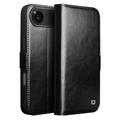 iPhone Air Qialino Classic Lederhülle mit Geldbörse